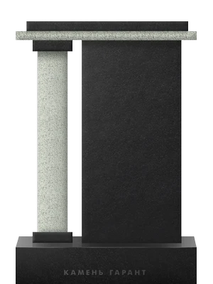 Классический памятник с вертикальной доминантой